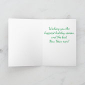 PRETTIG KERSTFEES **COUSIN**   KAART (Binnen)