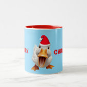 PRETTIG KERSTFEES EEND TWEEKLEURIGE KOFFIEMOK (Center)