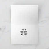 PRETTIG KERSTFEES/GELUKKIG NIEUWJAAR  KAART (Binnen)