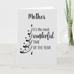 PRETTIG KERSTFEES **MOEDER*** MET LIEFDE FEESTDAGEN KAART