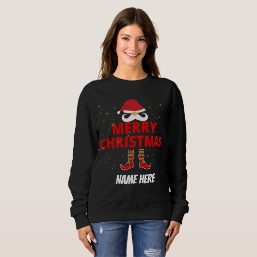 PRETTIG KERSTFEES PERSOONLIJK  TRUI (Voorkant volledig)