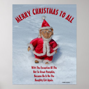 PRETTIG KERSTFEES VOOR IEDEREEN, Met één uitzonder Poster