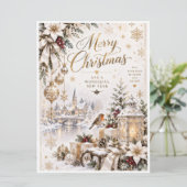 Prettig kerstfeest (Staand voorkant)