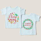 Prettig kerstfeest (Ontwerp Voorkant & Achterkant)