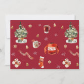 Prettig Kerstfeest 10 Multi Foto - Rood (Achterkant)