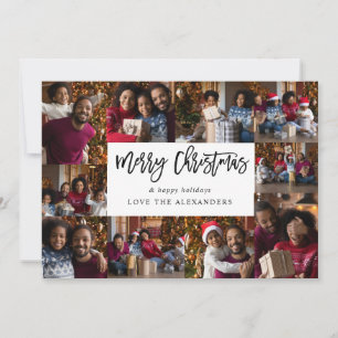 Prettig kerstfeest 10 Multi Foto - Wit