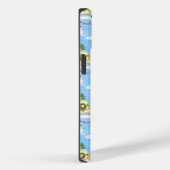 Prettig kerstfeest 1950s New York Gele Taxi Patroo Case-Mate iPhone Case (Achterkant / Rechts)