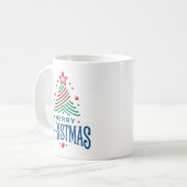 Prettig kerstfeest 1 koffiemok (Voorkant links)