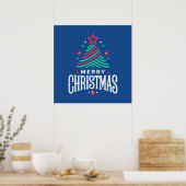 Prettig kerstfeest 1 poster (Keuken)