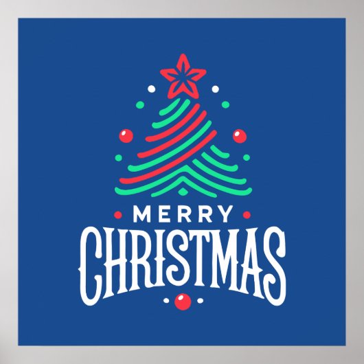 Prettig kerstfeest 1 poster (Voorkant)