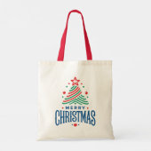 Prettig kerstfeest 1 tote bag (Achterkant)