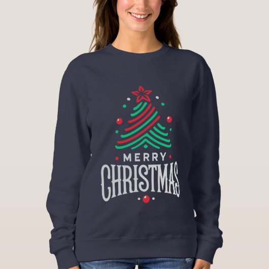 Prettig kerstfeest 1 trui (Voorkant)