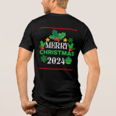 Prettig kerstfeest 2025-86303 Tri-Blend shirt (Achterkant)