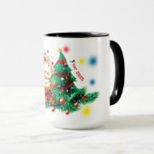 Prettig kerstfeest 2025 mok (Voorkant rechts)