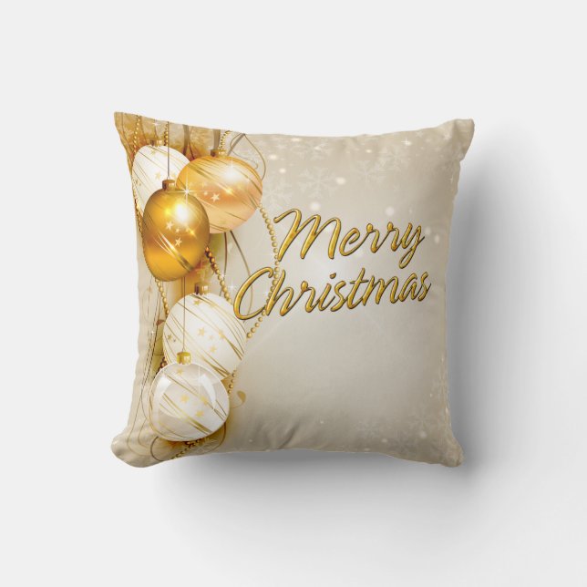 Prettig kerstfeest 23 kussen opties (Voorkant)