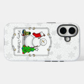 Prettig kerstfeest 2 Boom Sock Kerstman Case-Mate iPhone Case (Achterkant (horizontaal))
