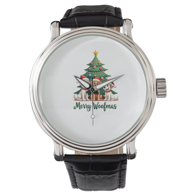 Prettig Kerstfeest (2) Horloge (Voorkant)