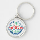Prettig kerstfeest 2 sleutelhanger (Voorkant)