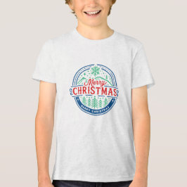 Prettig kerstfeest 2 Tri-Blend shirt