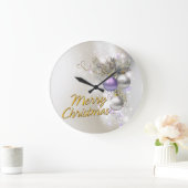 Prettig kerstfeest 32 wandklok opties (Huis)
