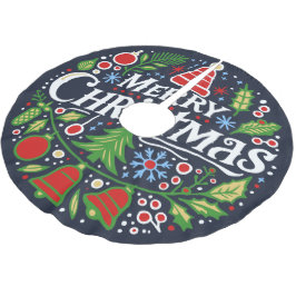 Prettig kerstfeest 3 kerstboom rok