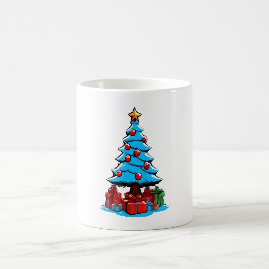 Prettig kerstfeest 3D Koffiemok (Center)