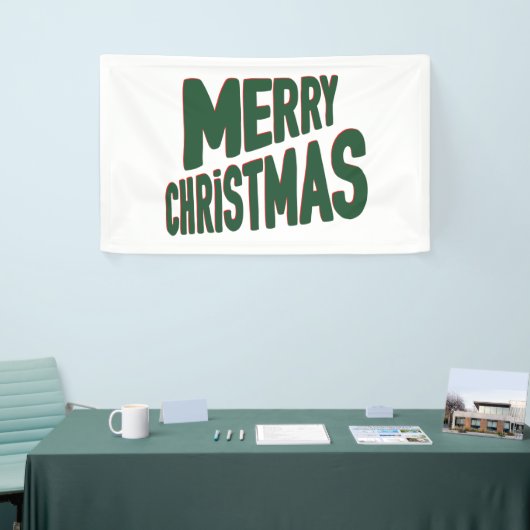 Prettig kerstfeest 3x5 vinyl banner (Beurs)