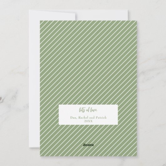 Prettig kerstfeest 4 foto collage feestdagenkaart (Achterkant)