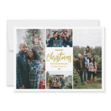 Prettig Kerstfeest|4 foto's| Wit