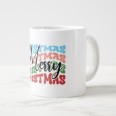 Prettig kerstfeest-79232 grote koffiekop (Voorkant rechts)
