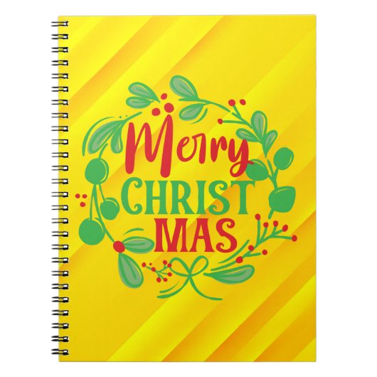 Prettig kerstfeest-82191 notitieboek (Voorkant)