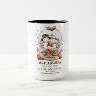 Prettig Kerstfeest aan de Beste Grootouders van de Mok