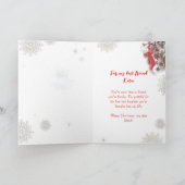 Prettig kerstfeest aan een heel speciale vriend Ke Kaart (Binnen)