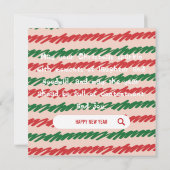 Prettig Kerstfeest Aan Iedereen Kaart (Achterkant)