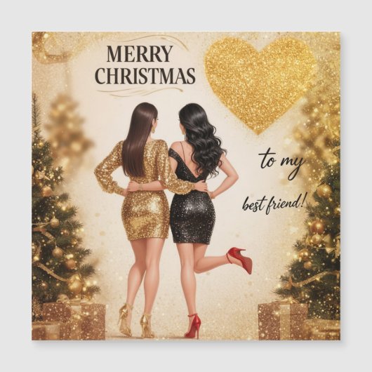 Prettig kerstfeest aan mijn beste vriend (Voorkant)