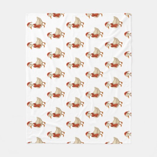 Prettig kerstfeest aan mijn Dwaasheid Fleece Deken (Voorkant)