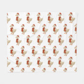 Prettig kerstfeest aan mijn Dwaasheid Fleece Deken (Voorkant (Horizontaal))