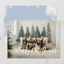 Prettig kerstfeest | Aanpasbare fototemplate-tekst