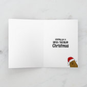 Prettig kerstfeest Aardappel Kaart (Binnen)