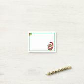 Prettig kerstfeest aardappel post-it® notes (Op bureau)