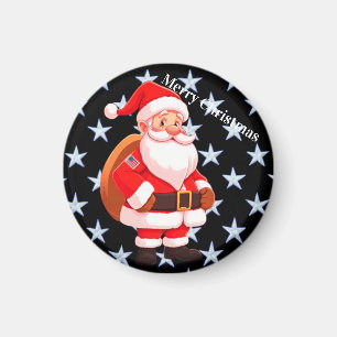 PRETTIG KERSTFEEST AMERIKA MAGNEET