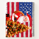 PRETTIG KERSTFEEST AMERIKA NOTITIEBOEK (Achterkant)