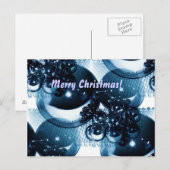 Prettig kerstfeest ansichtkaart feestdagenkaart (Voorkant / Achterkant)