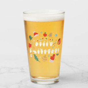 Prettig kerstfeest - ASL Amerikaanse Gebarentaal I Glas