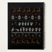 Prettig kerstfeest - ASL Amerikaanse Gebarentaal I Planner (Achterkant)