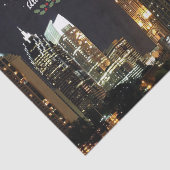 "Prettig kerstfeest," Atlanta, Georgia skylight Tissuepapier (Detail)