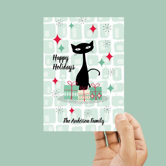 Prettig kerstfeest, Atoom Kerstkat Magnetische kaa