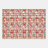 Prettig kerstfeest Axolotl inpakpapier vel (Voorkant)