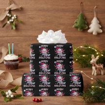 Prettig kerstfeest Axolotl Lichten Axolotlmas Boom