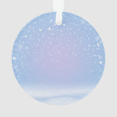 Prettig kerstfeest baby foto  ornament (achterkant)